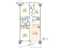 【埼玉県/さいたま市桜区山久保】パークスクエア浦和 間取り図