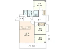 【埼玉県/さいたま市浦和区岸町】レイニオン岸町 間取り図