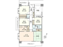 【埼玉県/さいたま市浦和区北浦和】ステイツ北浦和ガーデンスクエア 間取り図
