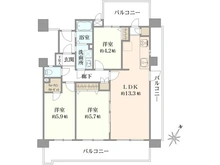 【埼玉県/和光市丸山台】アーベイン和光アーバンコート 間取り図