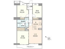 【埼玉県/さいたま市浦和区瀬ヶ崎】エクセル北浦和 A棟 間取り図
