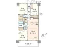 【埼玉県/さいたま市浦和区元町】プレシス浦和元町 間取り図