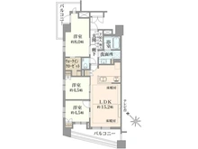 【埼玉県/さいたま市浦和区東高砂町】レ・ジェイド浦和 間取り図