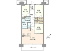 【埼玉県/さいたま市緑区美園】ウエリス浦和美園ノーステラス 間取り図
