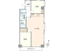 【埼玉県/さいたま市桜区田島】ライオンズマンション西浦和 間取り図