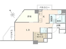 【東京都/武蔵野市御殿山】井の頭第2パークサイドマンション 間取り図