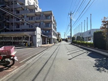 【埼玉県/新座市畑中】レーベンハイム朝霞ヒルズ 前面道路