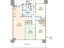 【埼玉県/さいたま市大宮区土手町】ルネサンスタワー北大宮 間取り図
