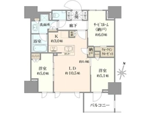 【埼玉県/さいたま市浦和区常盤】パークスクエア浦和常盤 間取り図