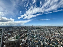 【千葉県/市川市八幡】グランドターミナルタワー本八幡 35階スカイラウンジからの眺望