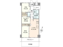 【埼玉県/さいたま市浦和区本太】ライオンズマンション浦和第5 間取り図
