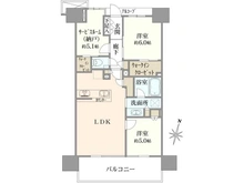 【埼玉県/さいたま市浦和区仲町】シティハウス浦和仲町 間取り図