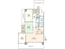 【埼玉県/蕨市南町】ライフピア蕨南町壱番館 間取り図