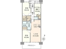 【埼玉県/戸田市美女木北】クレストフォルム武蔵浦和グランステージ 間取り図