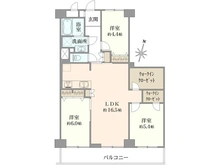 【埼玉県/蕨市中央】ベルハイツ第一蕨 間取り図