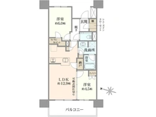 【埼玉県/さいたま市浦和区高砂】ブリリア浦和高砂 間取り図