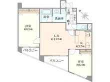 【東京都/世田谷区野沢】サンスタレ駒沢ファーストコート 間取り図