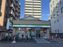 【千葉県/松戸市東平賀】ルフォン松戸北小金 ファミリーマート 松戸小金店（現地より約350m）