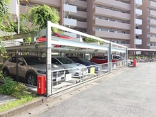 【千葉県/流山市向小金】南柏パーク・ホームズウイングスクエア 駐車場