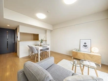 【千葉県/柏市向原町】プラウドシティ柏ノーブルコート リビング・ダイニング：約11.1帖