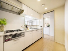 【千葉県/柏市向原町】プラウドシティ柏ノーブルコート キッチン：約3.4帖