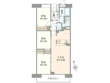 【千葉県/柏市青葉台】ベルドゥムール柏湯元温泉 間取り図