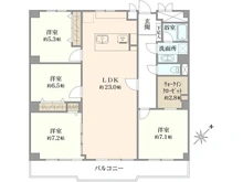 【千葉県/柏市大井】沼南エリカ 10号棟 間取り図