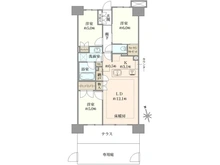【千葉県/船橋市行田】プレミスト船橋塚田 間取り図