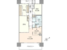 【千葉県/我孫子市我孫子】パークシティ我孫子 間取り図