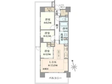 【千葉県/柏市柏】パークホームズ柏タワーレジデンス 間取り図