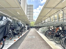 【千葉県/柏市小青田】パークホームズ柏たなか 駐輪場