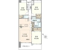 【千葉県/市川市新井】ディアステージ南行徳 間取り図