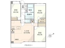 【千葉県/柏市旭町】アンビシャス柏 間取り図