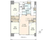 【千葉県/柏市柏】アーバンビュー柏 間取り図