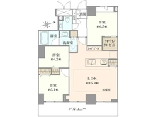 【東京都/荒川区東日暮里】リーデンスタワー 間取り図