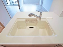 【千葉県/松戸市河原塚】シティパル八柱 キッチン：シンク
