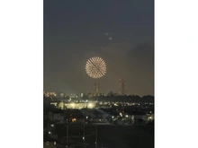 【千葉県/松戸市秋山】ヴェレーナ松戸秋山駅前 眺望：江戸川区花火大会開催日