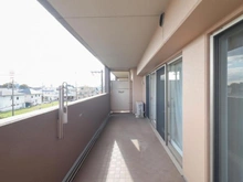 【千葉県/松戸市秋山】サンクレイドル東松戸 バルコニー