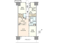 【千葉県/流山市おおたかの森西】シティハウス流山おおたかの森ステーションコート 間取り図