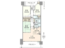 【千葉県/流山市平和台】アズベリーヒルズ 間取り図