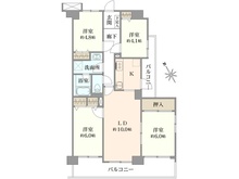 【千葉県/松戸市五香】ライネスハイム松戸五香 間取り図