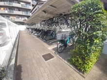 【東京都/足立区中川】ファミール亀有弐番館 駐輪場