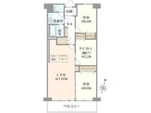 【千葉県/柏市根戸】コープ野村北柏 間取り図