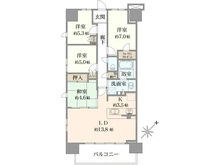 【千葉県/柏市南柏中央】南柏 THE RESIDENCE 間取り図