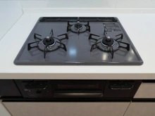 【千葉県/柏市豊四季】モア・ステージ南柏 キッチン：三口コンロ