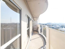 【千葉県/柏市松葉町】北柏ライフタウン4－1－7号棟 バルコニー