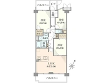 【千葉県/柏市名戸ケ谷】モアステージ新柏弐番館 間取り図