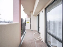 【千葉県/松戸市六高台】ハートフルシティ松戸六高台スクエア弐 バルコニー