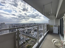 【千葉県/松戸市新松戸】新松戸西パークハウス B棟 バルコニー