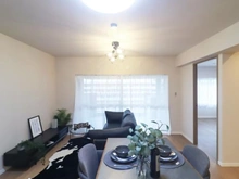 【千葉県/松戸市六高台】六実マンション リビング・ダイニング：※家具・調度品は販売価格に含まれておりません